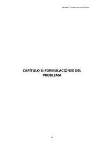 CAPÍTULO 6 FORMULACIONES