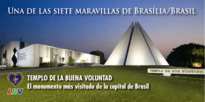 Una de las siete maravillas de Brasília/Brasil