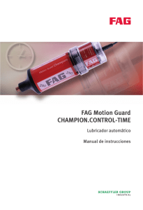 FAG Motion Guard CHAMPION.CONTROL-TIME