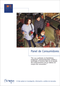 Panel de Consumidores - Miguel Santesmases Mestre
