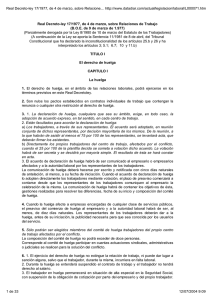 Real Decreto-ley 17/1977, de 4 de marzo, sobre Relacione... http
