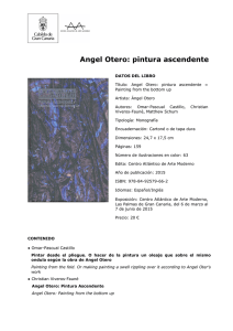 Angel Otero: pintura ascendente