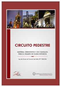 circuito pedestre