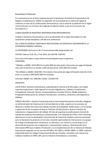 Respetado/a Profesional: En consecuencia con el firme compromiso