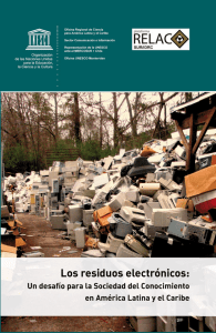 Los residuos electrónicos - Oficina de la UNESCO en MONTEVIDEO