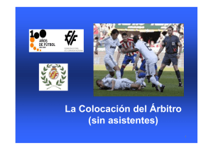 colocación Arbitro - Actiweb crear paginas web gratis