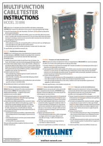 multifunction cable tester instructions