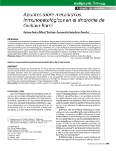 Apuntes sobre mecanismos inmunopatológicos en el síndrome de