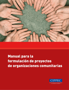 Manual organizaciones comunitarias