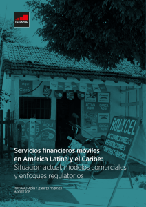 Servicios financieros móviles en América Latina y el Caribe