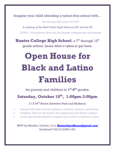 Open House for Black and Latino Families