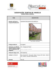 AGRUPACIÓN QUINTAS DE MODELIA