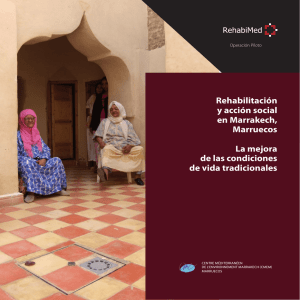 Arquitectura tradicional y rehabilitación en Marruecos