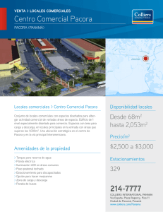 Centro Comercial Pacora - Colliers International