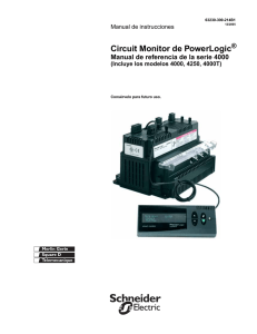 Circuit Monitor de PowerLogic