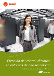Precisión del control climático en entornos de alta tecnología