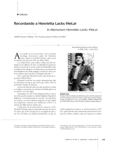 Recordando a Henrietta Lacks (HeLa)