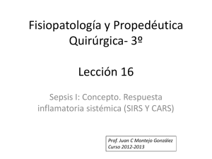 16 Sepsis I Concepto SIRS CARS ppt