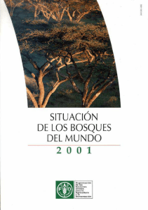 Situación de los bosques del mundo 2001