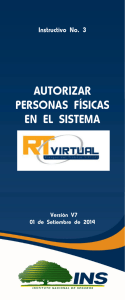 Autorizar Personas Físicas en el Sistema RT-Virtual