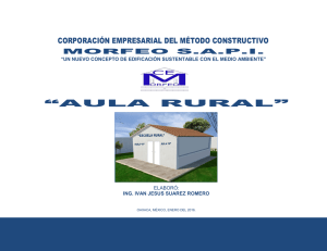 AULA RURAL MORFEO - Método Constructivo Morfeo