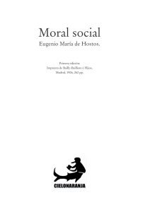 Moral social - Ediciones Cielonaranja