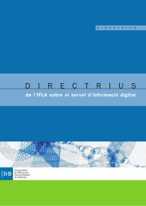 de l`IFLA sobre el servei d`informació digital