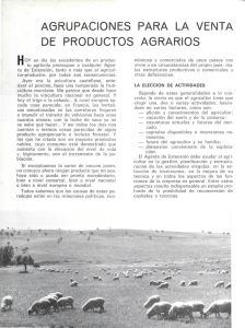 Revista de extensión agraria - Ministerio de Agricultura