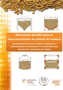 Directrices del EPC para el almacenamiento de pellets de