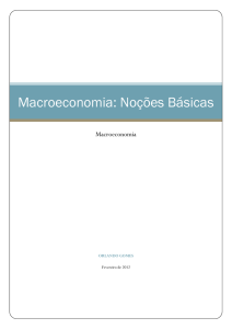 Macroeconomia: Noções Básicas