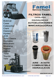 CATALOGO FILTROS FAMEL Equivalencias OEM