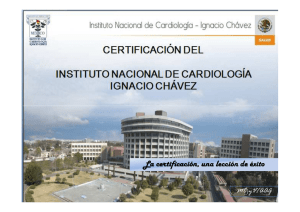 modelo cardio-calidad - Instituto Nacional de Cardiología