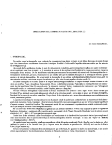 DEMOGRAFIA DE LA COMARCA D`ARTA EN EL SEGLE XIX (1) per