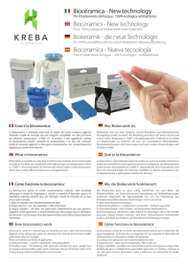 Bioceramica - New technology Bioceramics