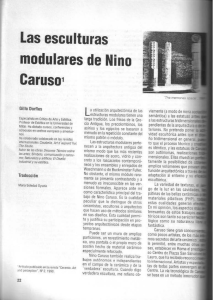 Las esculturas modulares de Nino Caruso1