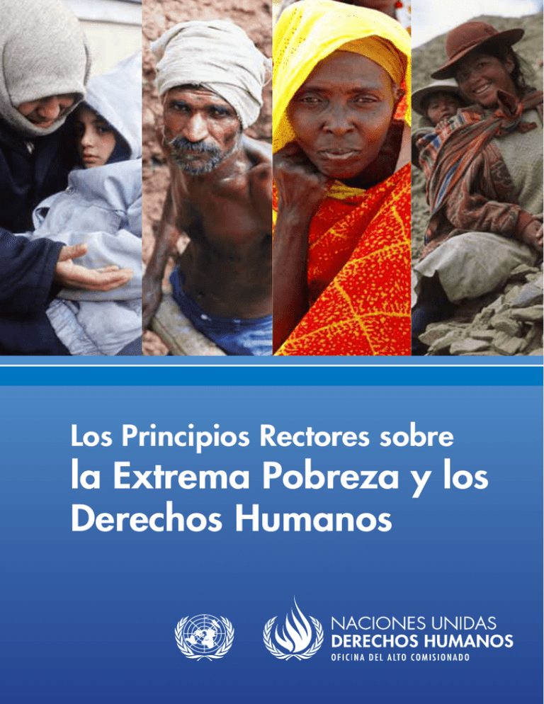 La Extrema Pobreza Y Los Derechos Humanos