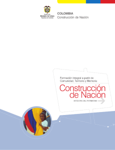 COLOMBIA Construcción de Nación