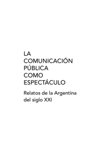 La comunicación púbLica como espectácuLo - Konrad