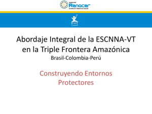 Abordaje Integral de la ESCNNA en la Triple Frontera Amazónica