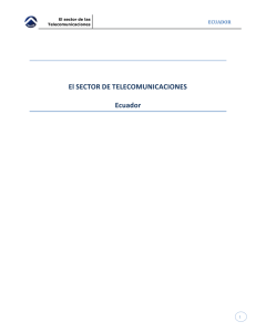 El sector de las Telecomunicaciones