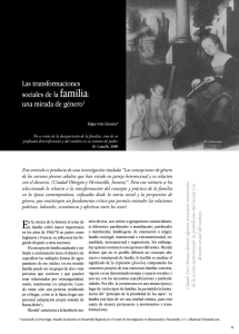 Las transformaciones sociales de la familia