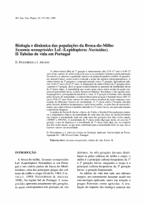 Biologia e dinâmica das populações da Broca-do