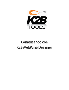 Comenzando con K2BWebPanelDesigner