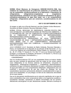 NORMA Oficial Mexicana de Emergencia NOM-EM-125-ECOL