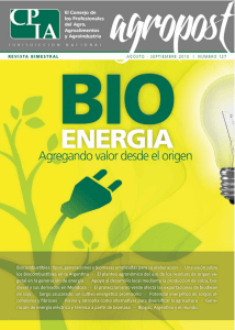 Biocombustibles: tipos, generaciones y biomasas empleadas para