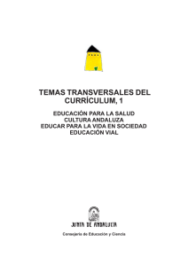 TEMAS TRANSVERSALES DEL CURRÍCULUM, 1