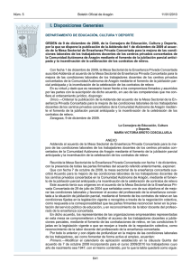 I. Disposiciones Generales - Boletin Oficial de Aragón