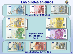 Guía de billetes y monedas Euro