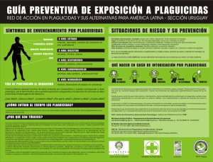 Guía preventiva de exposición a plaguicidas - RAPAL
