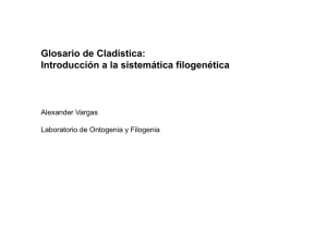 Glosario de Cladística: Introducción a la sistemática filogenética